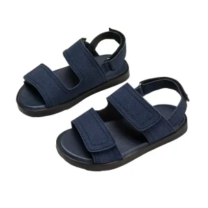 New Summer Boys Kids Anti Slippery Lightweight Breathable Beach Sandals Korean Style Outdoor Shoes Medium Large Sizes Buckle
