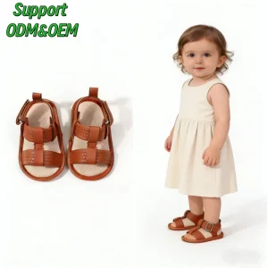 New Summer Children’s Beach Shoes Kids Sports Sandal Baby Soft Soled Small Sized Casual Children Sandal Boy Sandal