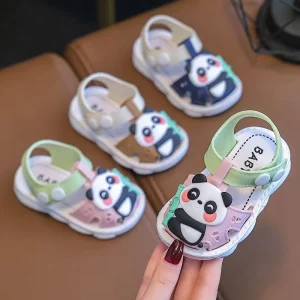 New Summer Children’s Sandals with Anti slip Soft Sole Cartoon Style Walking Shoes for Infants and Toddlers