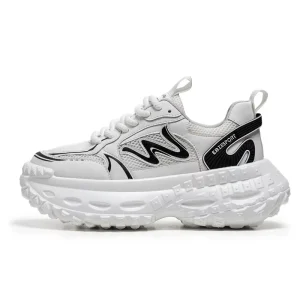 New Trending Running Shoes Walking Shoes Customized Logo Unix Sneakers Classic Fashion Style Black White Shoes Upper
