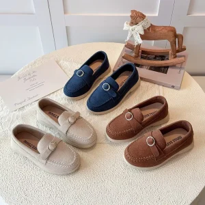 New Trends Children Shoes Fashion Autumn and Spring British Style Comfortable Soft Soled Boys Casual Shoes Kids