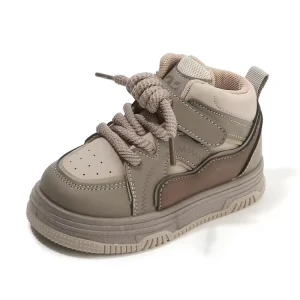 New Winter Spring Lightweight Casual Sports Flat Shoes for Boys and Girls Comfortable Leisure Footwear for Children