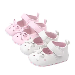 Newborn Baby Shoes Soft Soled Walking Casual Sneakers 0-1 Year Walker Shoes for Girls and Boys Baby Shoes Leather