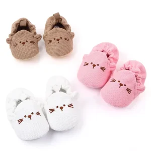 Newborn Baby Toddler Shoes Baby Slippers Soft Sole Non-Slip Walking Shoes