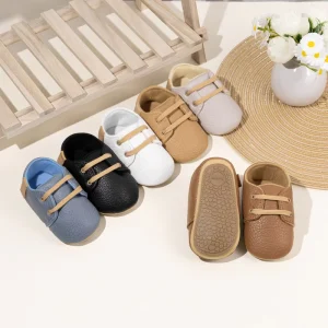 Newborn Outdoor Party Non-slip Rubber Sole 0-18 Months Baby Dress Shoes Baby Shoes for Babies
