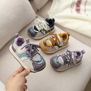 Newest Popular Children Casual Shoes Boys Girls Comfortable Soft Soles Breathable Anti Slip Baby Shoes
