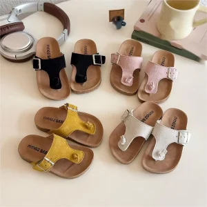 Newest Summer Kids Outdoor Shoes Holiday Beach Teenagers Girls Slippers