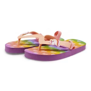 Nicecin Colorful Design Lovely Flat Child Flip Flop Slides Shoes Summer Slippers Sandals for Kids