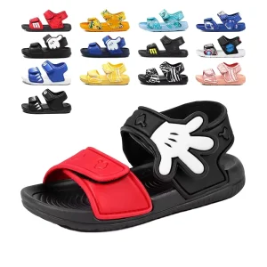 Night Light Outdoor Beach EVA Durable Sole Anti Slip Toddler Beach Kids Outdoor Casual Sandal With Strap