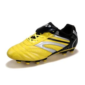 Non slip Breathable Lawn Anti skid Studs Comfortable Wear resistant Breathable Low top Kids Soccer Shoes Football Shoes