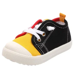 Non slip Girls’ Cloth Shoes Solid Soft Bottom Cloth Shoes Kindergarten Shoes