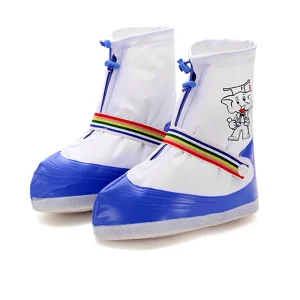 Non-slip Rain Shoes Cover Waterproof for Boys and Girls in Stock