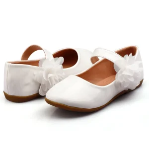 Nova Toddler White Closed Toe Jelly Sandals for Girls Kids Dress Shoes for Autumn & Spring Season for Summer