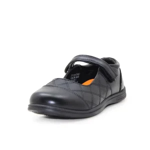 OEM Children Casual Classic Dress Flat Shoes Kids Girls Black Leather Mary Jane School Shoes