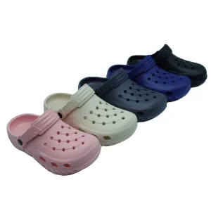 OEM Logo Comfortable Kids Clogs Platform Style Light Anti-Slip Printed Insole Made of EVA for Year-Round Wear