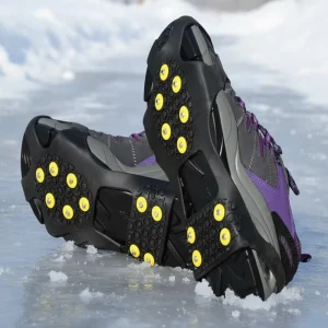OEM Nordic Anti-Slip & Resistant Shoes Cover for Kids & Adults Snowshoeing Ice Cleats for Safety Shoes