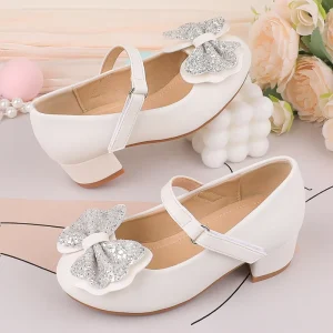 OEM ODM Chaussures a talons pour enfants girl shoes dress shoes kids shoes baby shoes Comfortable and versatile princess shoes