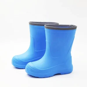 OEM ODM EVA Children’s Rain Boots Waterproof Anti Slip Lightweight Durable Dirt-proof Custom Outdoor Boots EVA Wellington Boots
