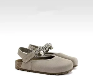 OEM ODM Girls Genuine Leather for Sandals Summer Autumn Hook and Loop Closure Arch Support Soft Leather NonSlip Sole