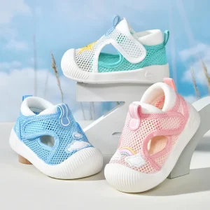 OEM Unisex Toddler Baby Shoes Soft Sole Breathable Slip-On Casual Indoor Shoes
