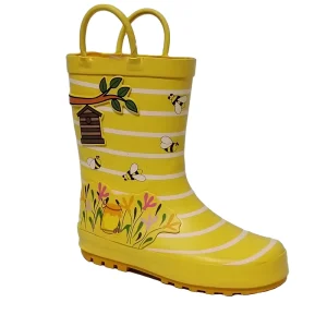 OEM Waterproof Animal Printed Rain Gumboots for Kids Winter Children’s Boot