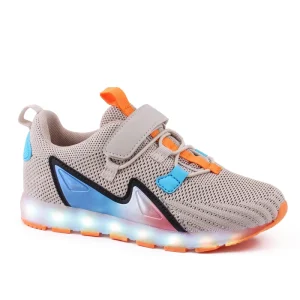 OLICOM Zapatillas Children’s Shoes Light up Toddler Shoes Girls Boys Breathable Led Flashing Fashion Sneakers Shoes for Kids