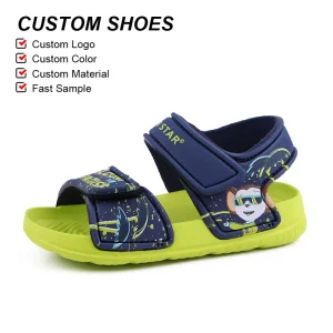 Olicom Factory Children’s Sandals Flat Cute Beach Baby Shoes Comfort Breathable Lightweight Fashion Girls Boys Sandals