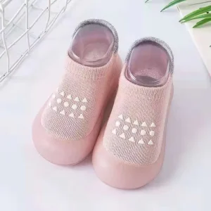 One-Year Old Infant Casual Shoes for Baby Toddler & Adults Spring & Fall Soft-Soled Non-Slip Floor Socks for Men & Women