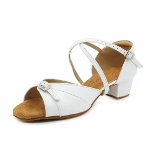 Original BD Dance Shoes Kids Low Heel Sandals Professional Practice Jazz Waltz Tango Salsa Ballroom Latin Dance Shoes for Girls