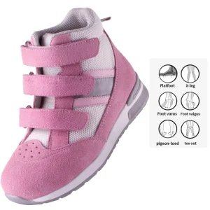 Orthopedic Casual Shoes with Ankle Support Gel Midsole Sneakers for Boys Girls Summer Unisex