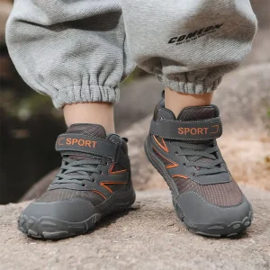 Outdoor Barefoot Hiking Shoes Kids Trekking Sneakers Mountain Climbing Shoes Unisex Child Sport Footwear for Boys Girls