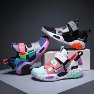 Outdoor Climbing Shoes Sports Casual Walking Running Children Sneakers Breathable Unisex Kids Sport Boys Light Kids Sneakers