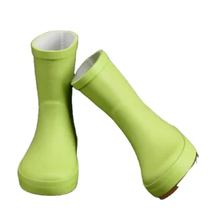 Outdoor Fashion New Mould LED Light up Comfortable Kids Natural Rubber Rain Boots Wellingtons Gumboots