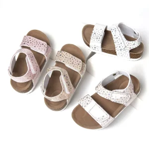 Outdoor Non Slip Children Casual Flat Sandals Girls Summer Beach Comfort Open Toe Breathable Slippers