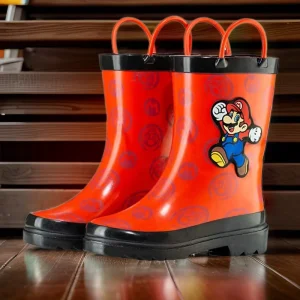 Outdoor Rubber Shoes Custom Kids Toddler Rain Boots