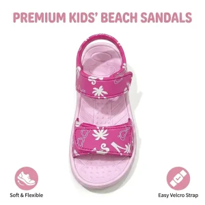 Outdoor Sandals Children Two Strap Flat Summer Shoes Casual Kids Sandals Colorful Unisex