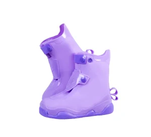 Outdoor Shoe Protectors Reusable Rain Boots Silicone Waterproof Shoe Covers