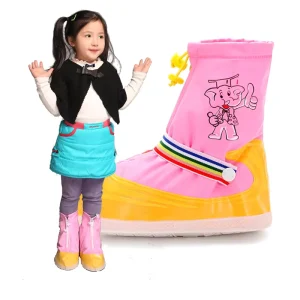 Outdoor Waterproof Kids Recyclable Lightweight Ankle & Bootie Unisex Rain Boots