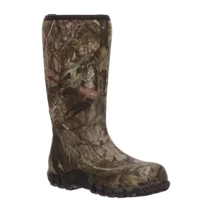 Outdoors Men’s Field Rain Boots Camo Neoprene Hunting Boots