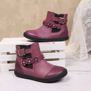 PU Girls Boot Sneakers Casual Shoes Autumn Winter for Ankle Boots for Kids