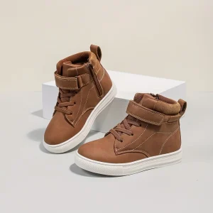 PU High top Children’s Waterproof Rain Boots Autumn and Winter Style with Thick Sole Anti slip Design Shoes