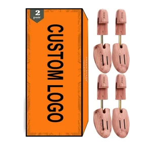 Pairs Red Aromatic Moisture Absorbing Spring Loaded Premium Natural Fragrance Orange Box Cedar Wood Shoe Tree Matchless Item