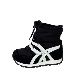 Parent Child Style Waterproof Fabric Soft Snow Boots Winter Children’s Western Style Casual Cotton Rubber Outsole Boys