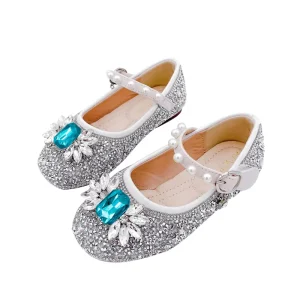 Party Wedding Kids Dress Shoes for Girls Princess Dress up Shoe Dress Shoe Girl