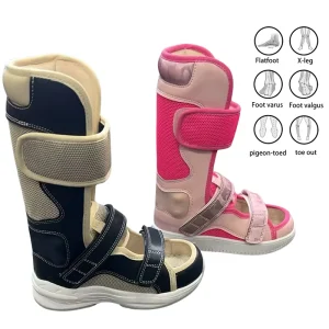 Pediatric Rehabilitation Boots Orthotics Insert Adaptive Sandals High Cut Kids Orthopedic Shoes for Children