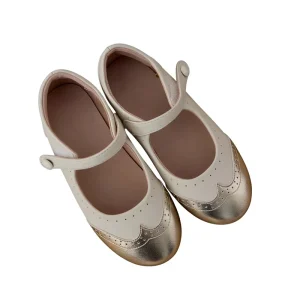Performance Dance Baby Princess Party Shoes Girls French Style Shallow mouth Non slip Soft soled Solid Color Velcro Shoes