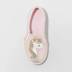 Pink Unicorn Toddler Girl Casual Shoes