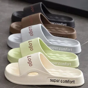Platform Sandals EVA Bathroom Indoor Non Slip and Deodorant Summer Slippers for Men and Women