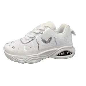 Popular PVC Injection Outsole Footwear Teenagers Kids Shoes Fashion Trend Sneakers
