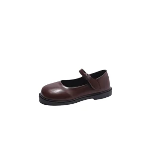 Pretty Classic Soft Bottom Children’s Girl Princess Dress Shoes Comfortable Kids Black School Leather Shoes for Girls